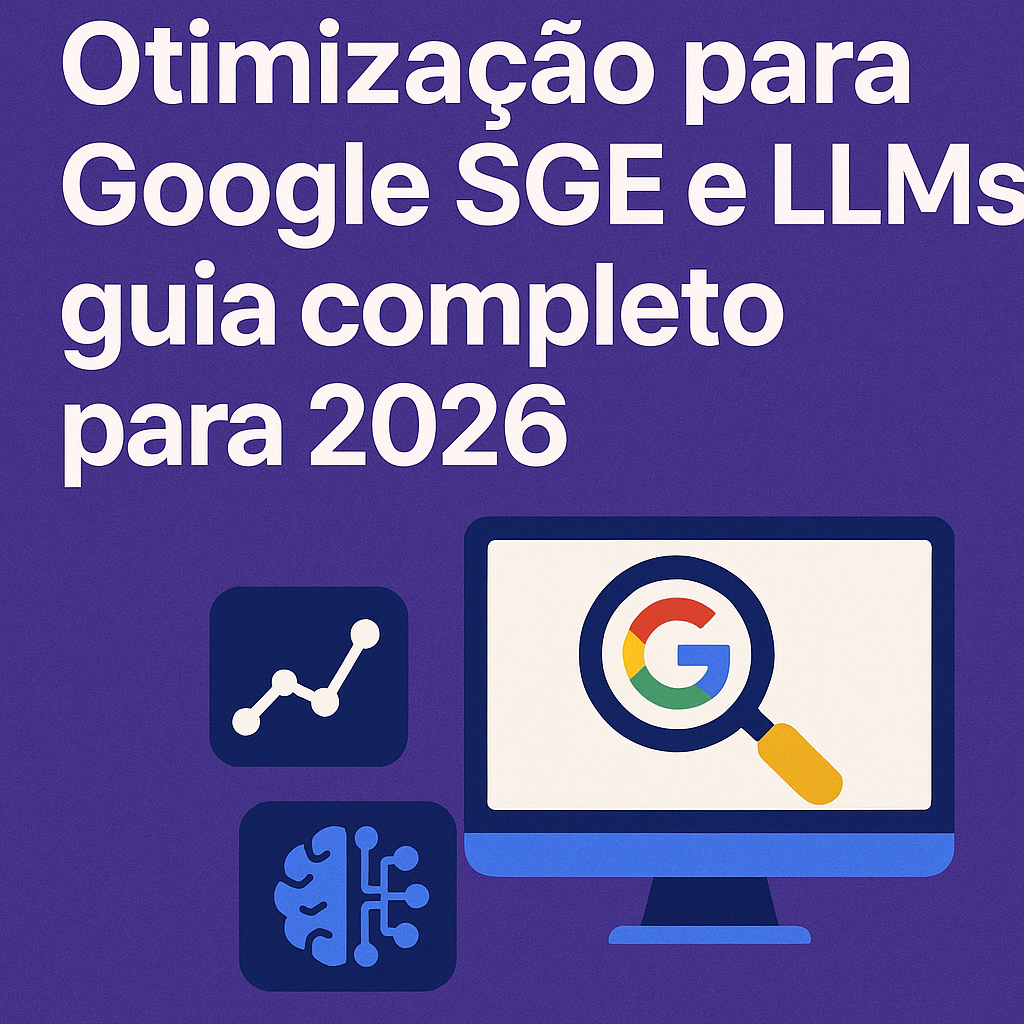 Otimização para Google SGE e LLMs: guia completo para 2026